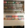 Image 5 : chicklet gum display metal rack 48"wx20"h all metal signs