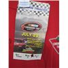 Image 3 : Authentic Scott Steckly Canadian Tire T Shirt Nascar Shirt Autographed with the Ticket From the Race