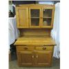 Image 1 : Antique Oak Hoosier Cupboard Nice Condition