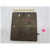 Image 1 : Antique Cast Iron Furnace Door