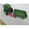 Image 4 : Vintage ERTL John Deer Tractor and Trailer