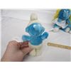 Image 2 : 3 Vintage Smurfs Stuffie 2 Smurf Set 1 Small