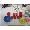 Image 6 : Large Lot of Girls Kitchen Toys Dishes ,Fridge ,Iron Ect.