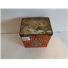 Image 2 : Tucketts old squire tobacco tin - 4x3x4