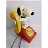 Image 2 : vintage Snoopy telephone toy - 10" tall
