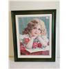 Image 1 : 1997 Raymond L Greenburg art print in frame - 19"x 23"