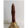Image 3 : brass school bell - 8"