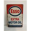 Image 1 : Esso motor oil sign - 8"x12", repro