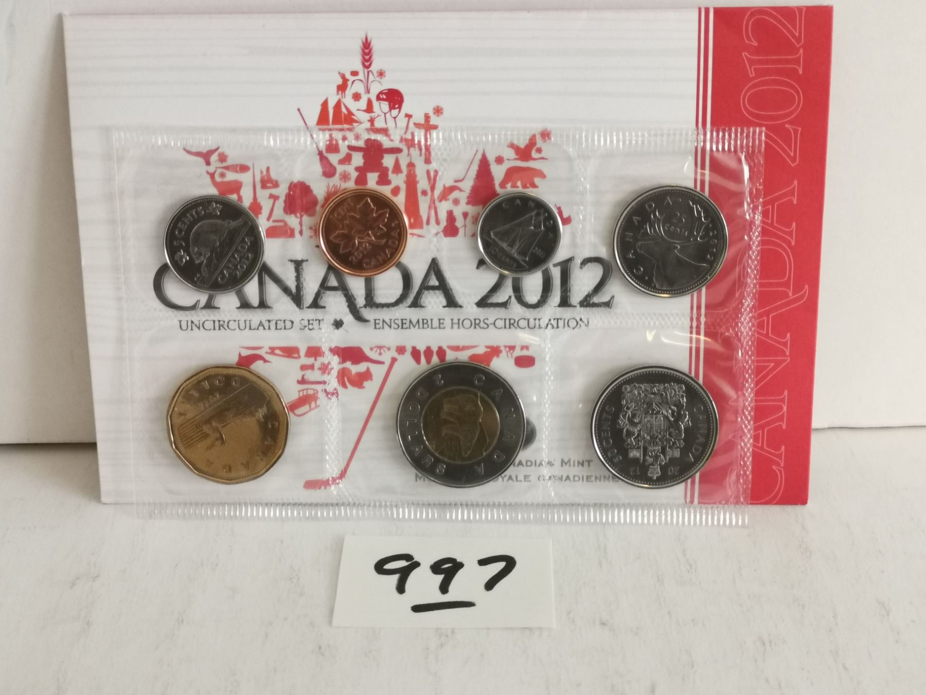 2012 Coin Set Canada 2012 uncirculated coin set - Schmalz Auctions