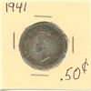 Image 2 : 1941 Canada 50 Cent Coin.