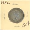 Image 2 : 1956 Canada 50 Cent Coin.