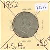 Image 1 : 1952 U.S.A 50 Cent Coin.