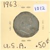 Image 1 : 1963 U.S.A 50 Cent Coin.