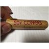 Image 2 : Roll of Canadian One Cent Coins