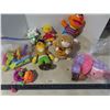 Image 1 : Lot of toys( fisher -price tea set+ fluffy toys)