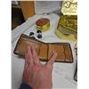Image 4 : RS TIN WITH VARIOUS ITEMS INSIDE, PICTURES ENCLOSED.