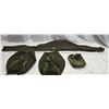 Image 1 : 1-CAL .50 BARREL CASE, 2-CATCH BAG FOR MACHINE GUN LINKS, 1-AMMUNITION BAG.