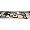 Image 1 : VARIOUS PICTURE FRAMES. 6-5X7/1-4X6/1-8X10/3-11X13/1-SHADOW, 1-3X5.