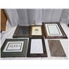 Image 2 : VARIOUS PICTURE FRAMES. 6-5X7/1-4X6/1-8X10/3-11X13/1-SHADOW, 1-3X5.