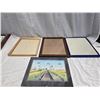 Image 4 : VARIOUS PICTURE FRAMES. 6-5X7/1-4X6/1-8X10/3-11X13/1-SHADOW, 1-3X5.