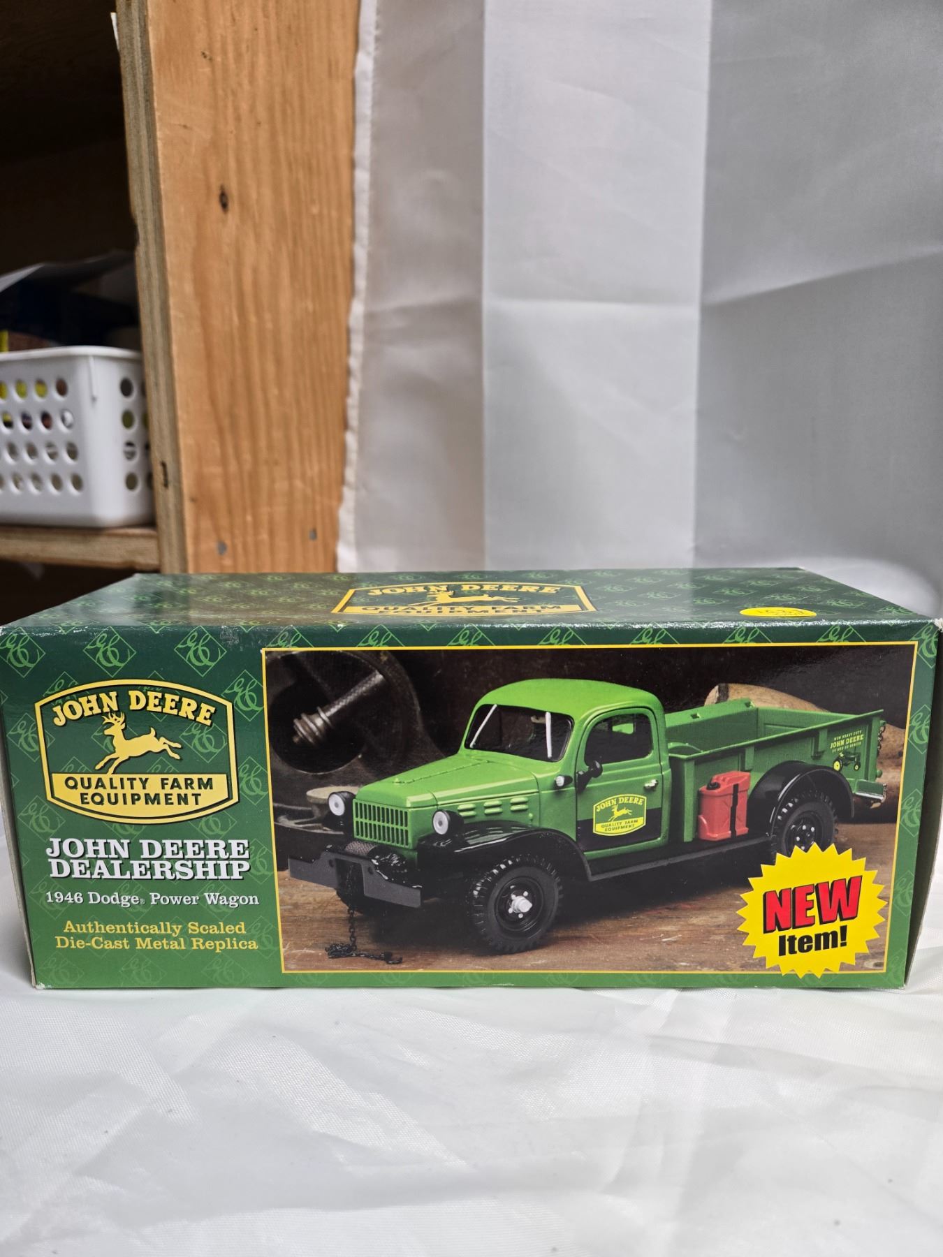Box 1237 1946 JOHN DEERE DODGE POWER WAGON IN BOX - Schmalz Auctions