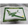 Image 1 : JOHN DEERE AIRPLANE BANK IN BOX #45007