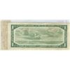 Image 2 : 1954 CANADIAN 1$ BILL- 2 DIGIT RADAR NOTE