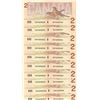 Image 1 : 1986 (10) CANADIAN 2$ BILLS-CONSECUTIVE/CBC4640060-69