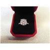 Image 7 : 5.00 CT GRA certified round brilliant cut moissanite stone VVS D color set in center and with 14 rou
