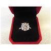 Image 8 : 5.00 CT GRA certified round brilliant cut moissanite stone VVS D color set in center and with 14 rou