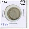 Image 1 : 1910 Canadian Twenty-Five Cent