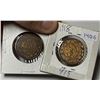 Image 1 : 1918 and  Canadian One Cent.