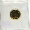 Image 2 : 2012 24k gold plated colorized penny