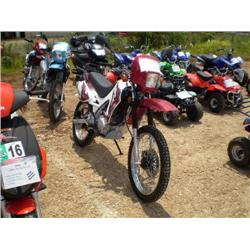 RSC 200CC MOTORCYCLE, s/n LAAAJSMB662003230