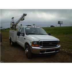 FORD F350XL SUPER DUTY MECHANICS TRUCK, s/n 1FDWX36S31ED16329: