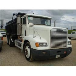 FREIGHTLINER FLD120 T/A DUMP TRUCK, s/n 1FUYDZYB4TH658095:
