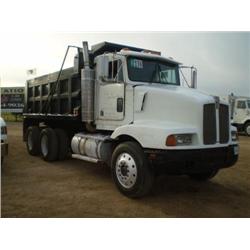 KENWORTH T400 T/A DUMP TRUCK, s/n 1XKBDE9X9PS590793: