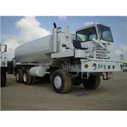 CRANE CARRIER CORPORATION 4,000 GALLON 6X6 WATER TRUCK, s/n M44246AX27504:
