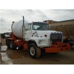 FORD 8000 T/A TRANSIT MIXER TRUCK, s/n 1FDZY80UXEVA00112:
