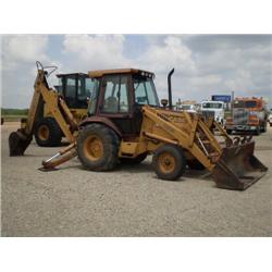 CASE 580K LOADER BACKHOE, s/n JJG0022738:
