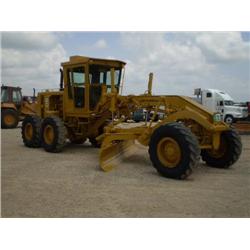 CATERPILLAR 12G MOTOR GRADER, s/n 61M09634: