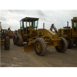 CATERPILLAR 12G MOTOR GRADER, s/n 61M09400: