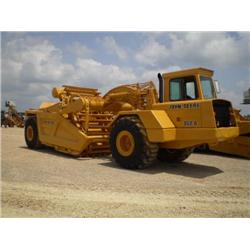 JOHN DEERE 862B ELEVATING MOTOR SCRAPER, s/n 729625: