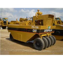 CATERPILLAR PS130 9 WHEEL PNEUMATIC ROLLER, s/n 7ND00236: