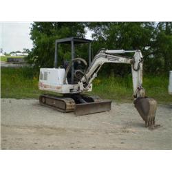 MELROE BOBCAT 225 HYDRAULIC EXCAVATOR, s/n 508312942: