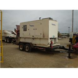 FG WILSON P250E 200KW PORTABLE ENCLOSED SOUND SUPPRESSED DIESEL GENERATOR, s/n Y8713D/007: