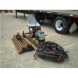 INTERNATIONAL BORING 212 HYDRAULIC BORING MACHINE, s/n N/A: