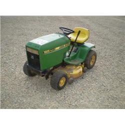 JOHN DEERE 165 HYDROSTATIC DRIVE LAWN MOWER, s/n N/A: