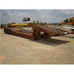 LOAD CRAFT DD3-50-SFG 50 TON TRI-AXLE LOWBOY TRAILER, s/n CB792454: