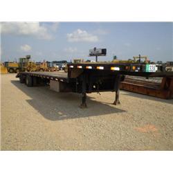 TRAIL KING TK70 LCS-482 SPREAD AXLE 35 TON DROP DECK TRAILER, s/n 1TKB04822VM127640: